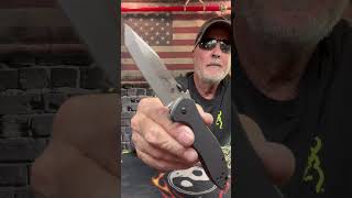 KERSHAW EMERSON CQC TANTO FrameLock Folding Knife [upl. by Ynamad218]