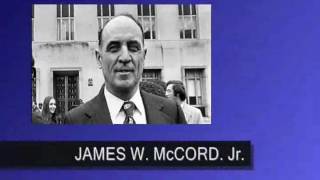 THE FACES OF WATERGATE  James W McCord Jr [upl. by Josey520]