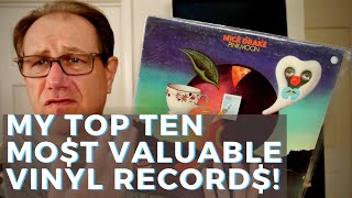 Top Ten Rare and Most Valuable Vinyl Records according to Discogs [upl. by Vano]