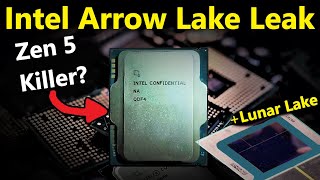 Intel Arrow Lake amp Lunar Lake Leak Can AMD Zen 5 Survive Q4  Coral Rapids Details [upl. by Posner232]