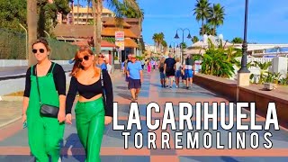 LA CARIHUELA 🇪🇸 TORREMOLINOS Costa del Sol Málaga Spain 4K January [upl. by Anahcra]