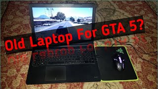 Can This 10 years Old laptop play GTA 5😱GTA V Gameplay on old dell laptop [upl. by Peery]