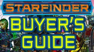 Starfinder Buyers Guide  What Do You Need to Play Starfinder  Starfinder Review [upl. by Palma]