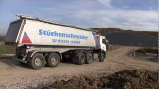 STÜCKENSCHNEIDER  BaustoffeTransporte Erd u Abbrucharbeiten [upl. by Nura]