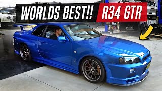 Worlds Best R34 GTR Skyline  Street Legal with 1000HP at the wheels  POWERTUNE AUSTRALIA [upl. by Greene]