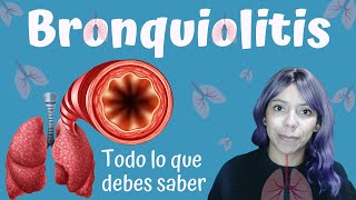 Bronquiolitis en niños  Causas signos síntomas diagnóstico y cuidados de Enfermería [upl. by Sholley]