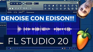 FL Studio 20  Denoise con Edison  Come pulire le tracce vocali e audio  Tutorial in italiano [upl. by Sioux]