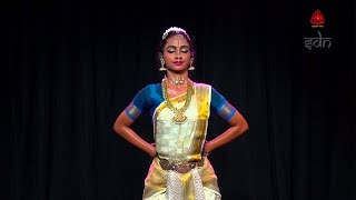 Harinie Jeevitha Solo  Pallava Festival 2021  Sridevi Nrithyalaya  Bharathanatyam Dance [upl. by Crawford]