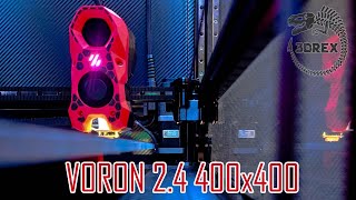 3D принтер Voron 24 с полем 400х400 знакомство [upl. by Nosduj]