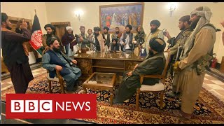 Taliban seize power in Afghanistan as President flees country  BBC News [upl. by Lawrenson104]