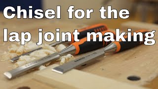 Chisel for the lap joint making [upl. by Stanley]