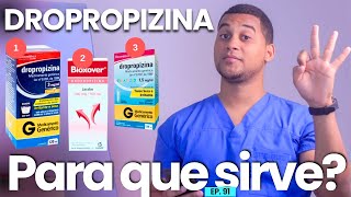 DROPROPIZINA PARA QUE SIRVE  3 COSAS [upl. by Anrahc696]