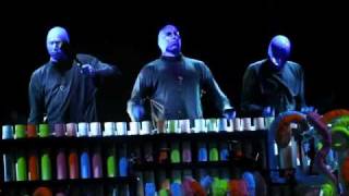 Blue Man Group on NCLs Norwegian Epic  CruiseGuycom [upl. by Bradlee]