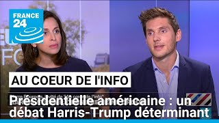 Pierre Bourgois  quotLe débat du 10 septembre va obliger Kamala Harris à se dévoiler sur le fondquot [upl. by Ahsemrac]