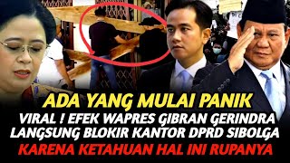 VIRAL  EFEK WAPRES GIBRAN GERINDRA LANGSUNG BLOKIR KANTOR DPRD KOTA SIBOLGA [upl. by Vergos672]