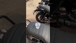 Vibration Test Of New Bullet 350 Vs Classic 350  Full Video also available bulletlovers shorts [upl. by Arodnap]