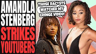 Amandla Stenberg ATTACKS Youtubers  WOKE Star Wars Actress COPYRIGHT CLAIMS Creators For SPITE [upl. by Munafo]