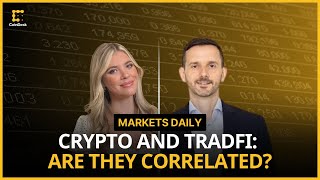 Breaking Down Cryptos Correlation With TradFi Markets  Markets Daily [upl. by Geldens]