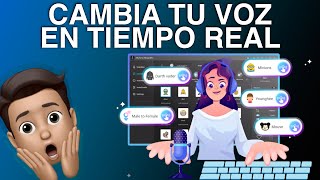 Mejor modulador de voz en tiempo real DE👨A👩 👀Tinder 👀Discord 👀WhatsApp [upl. by Sateia114]