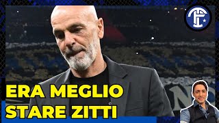 👀 INCREDIBILE PIOLI “L’Inter ha vinto poco” [upl. by Niuq433]