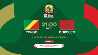 Congo VS Morocco  TotalEnergies AFCONU23 2023  MD3 [upl. by Fortunia108]