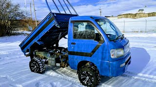 Custom Upgraded Hijet Mini Dump Truck Overview [upl. by Isaac142]