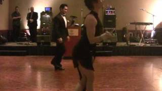 Leo Sato and Angela Mulrooney dancing Tango to Quejas de bandoneon [upl. by Haye]