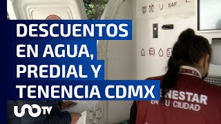 Pagos en CDMX 2024 ¿Cuáles son los descuentos en agua predial y tenencia [upl. by Guinevere]