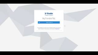 My Trimble TampL  BYOD provisioning English [upl. by Bilski]