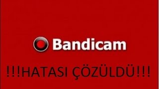 BANDİCAM KEYMAKER HATASI [upl. by Nahn]