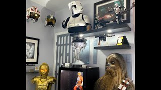 Star Wars Collection Room Tour 2024 [upl. by Atiraj614]