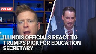 Illinois officials react to Trumps pick for education secretary [upl. by Elbag]