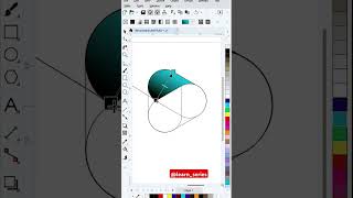 Logo designing in CorelDRAW coreldrawx8 coreldrawx7 coreldrawforbeginners logo trending trend [upl. by Akinna]