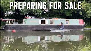 546 PREPARING narrowboat FOR SALE [upl. by Adnavoj]