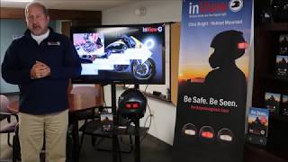 Introducing inView the Helmet Brake and Signal Light [upl. by Arualana313]