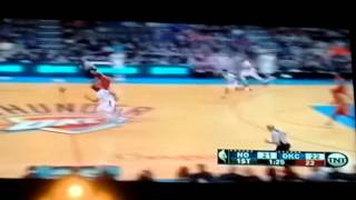 OKC Vs New Orleans Pelicans February 11 2016 1st Half Highlights [upl. by Winthorpe]