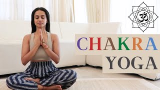 Chakra Yoga 🕉️  Balance Your 7 Chakras  Asanas and Meditation  Indian Yoga [upl. by Chara]