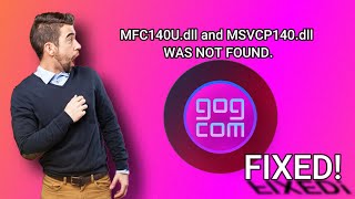 GalaxyClientexe  System error MFC140Udll and MSVCP140dll was not found in windows 10 64bit FIXED [upl. by Atnes]