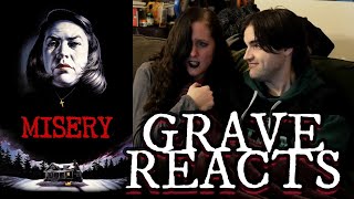 Grave Reacts Misery 1990 First Time Watch [upl. by Notyarb]