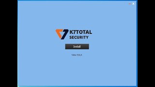 HOW TO INSTALL K7 TOTAL SECURITY ANTIVIRUS [upl. by Chaney]