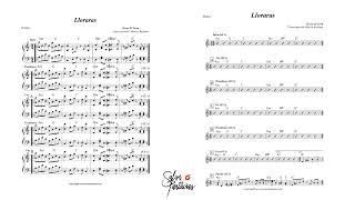 LLORARAS OSCAR DE LEON Sheet Music for Orchestra SALSA PARTITURAS [upl. by Lohman752]