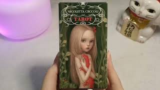 Nicoletta Ceccoli Tarot Review  Silent Flipthrough [upl. by Yuri]