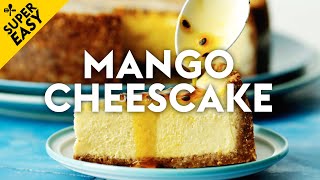 Best mango cheesecake recipe ever  delicious Australia [upl. by Eillit]