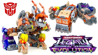 Transformers LEGACY Evolution JUNKASAURUS Combination TUTORIAL Junkion COMBINER Review [upl. by Anialeh277]