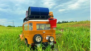 Rc car off road driving fj 40 land cruiser papli boys 😎 [upl. by Brock814]