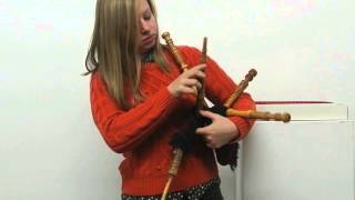 First time playing the bagpipes [upl. by Wearing]