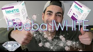 PRUEBA IWHITE  BLANQUEADOR DENTAL EN CASA  TANO VLOGS [upl. by Appleby11]