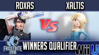 Frostbite 2018 Smash 4 Singles WINNERS QUALIFIER  Roxas Bayonetta vs Xaltis Rosalina [upl. by Goddard]