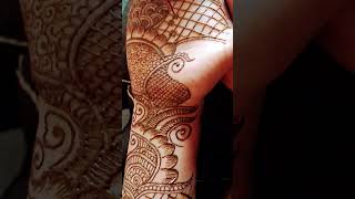 Karvachauth menhdi digin mehndi henna mehndidesign mehendi hennadesign trending henn [upl. by Aisatna]