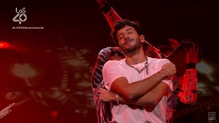 Sebastian Yatra  Tacones RojosChica IdealPareja del Año Live at Los40 Music Awards 2021 [upl. by Evangelist]